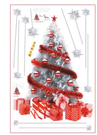 Cây thông Noel trắng 02
